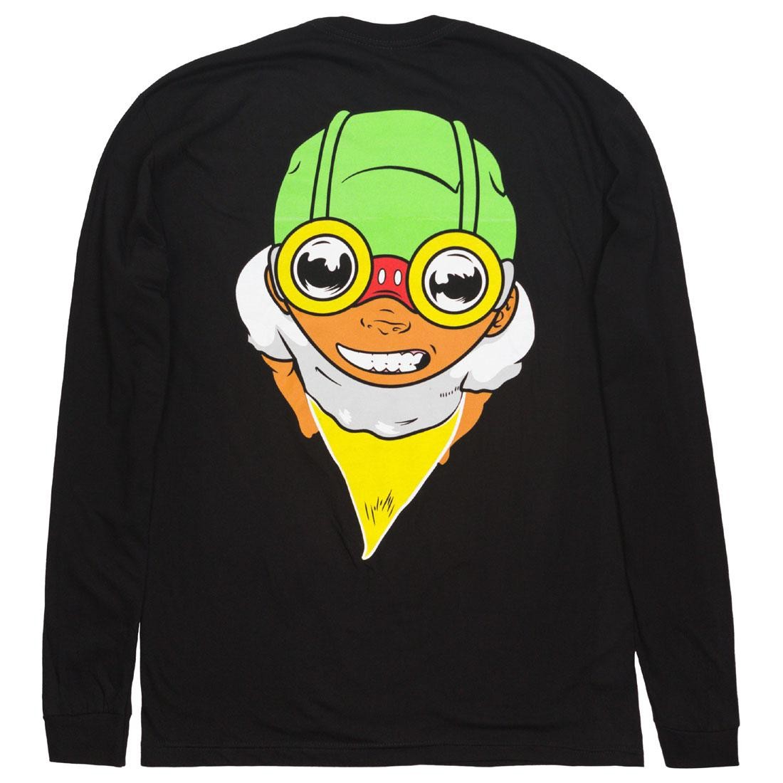 BAIT x Hebru Brantley Men Fly Boy Long Sleeve Tee (black)