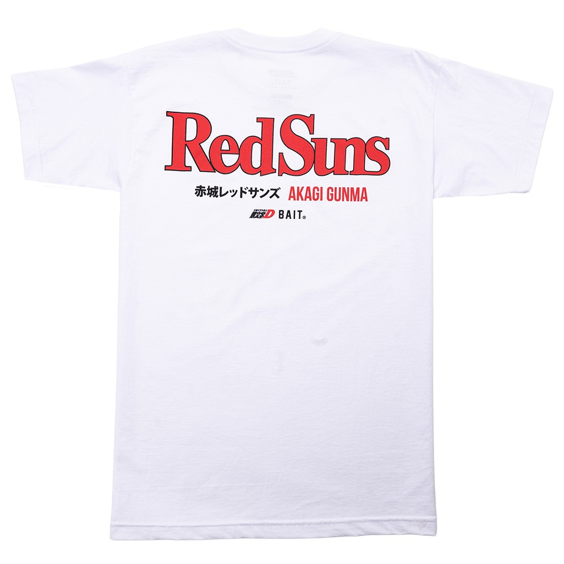 BAIT x Initial D Men Red Suns Tee (white)