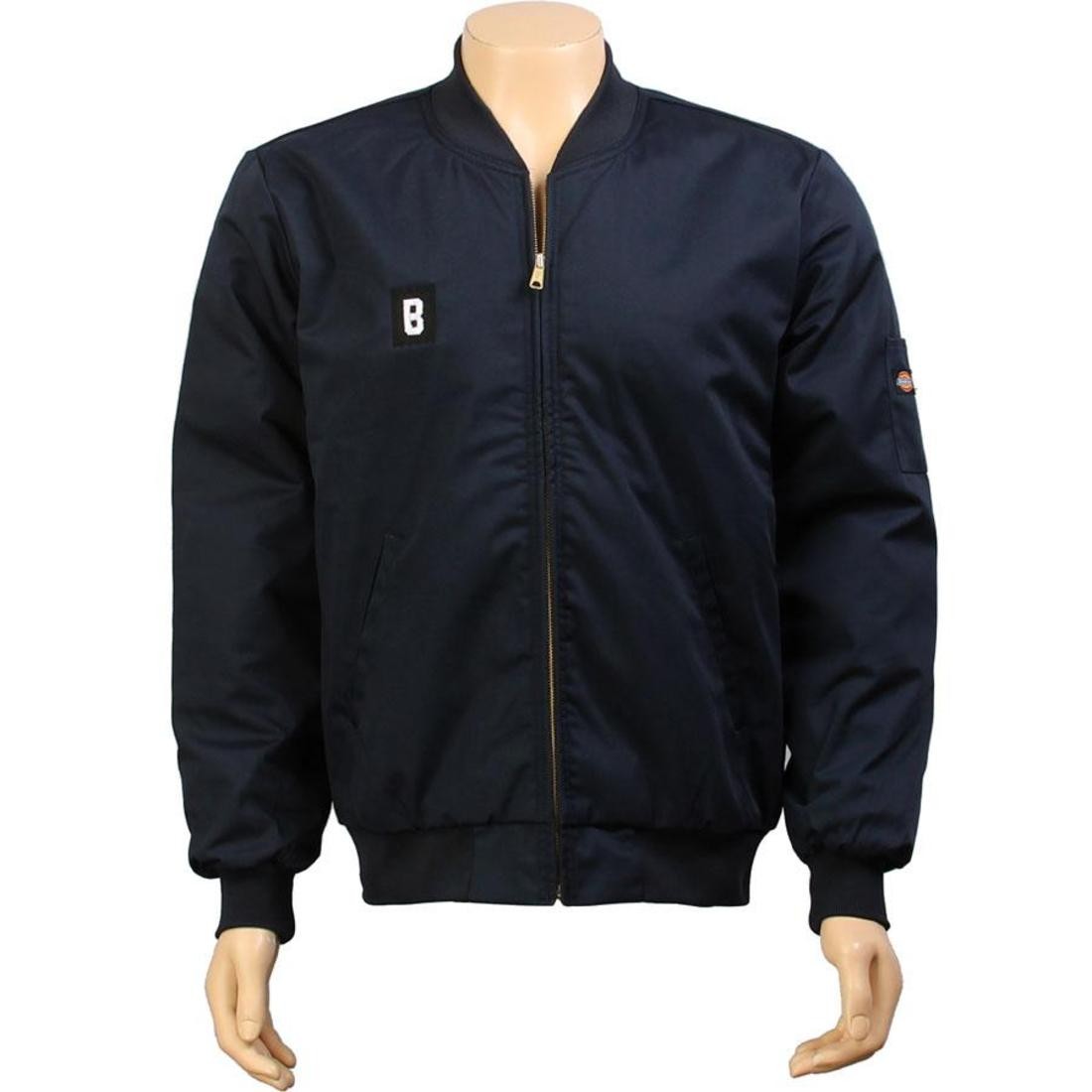 BAIT B Logo Team Jacket - Dickies (navy / white)