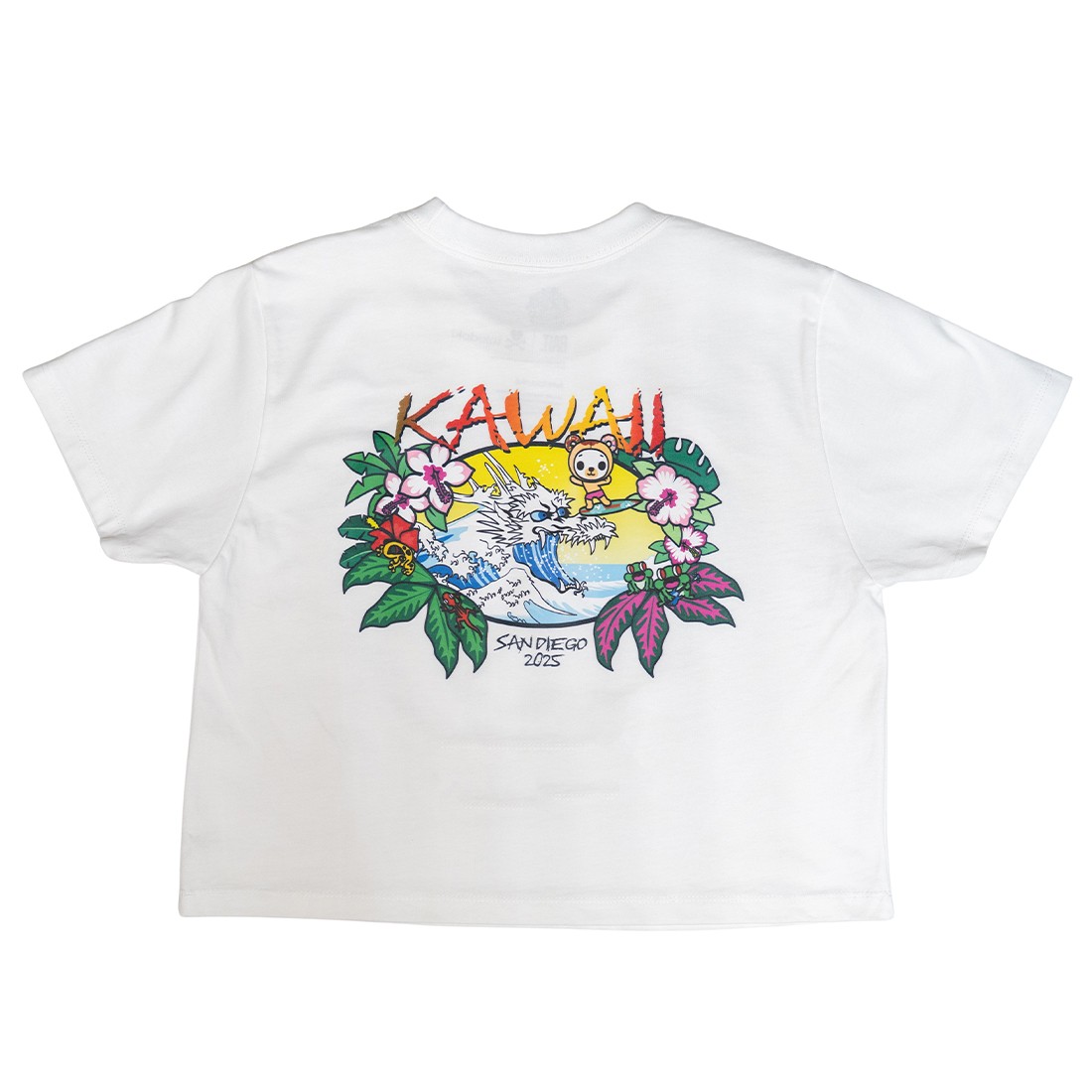 BAIT x Tokidoki Women Kawaii Island Boxy Tee (white)