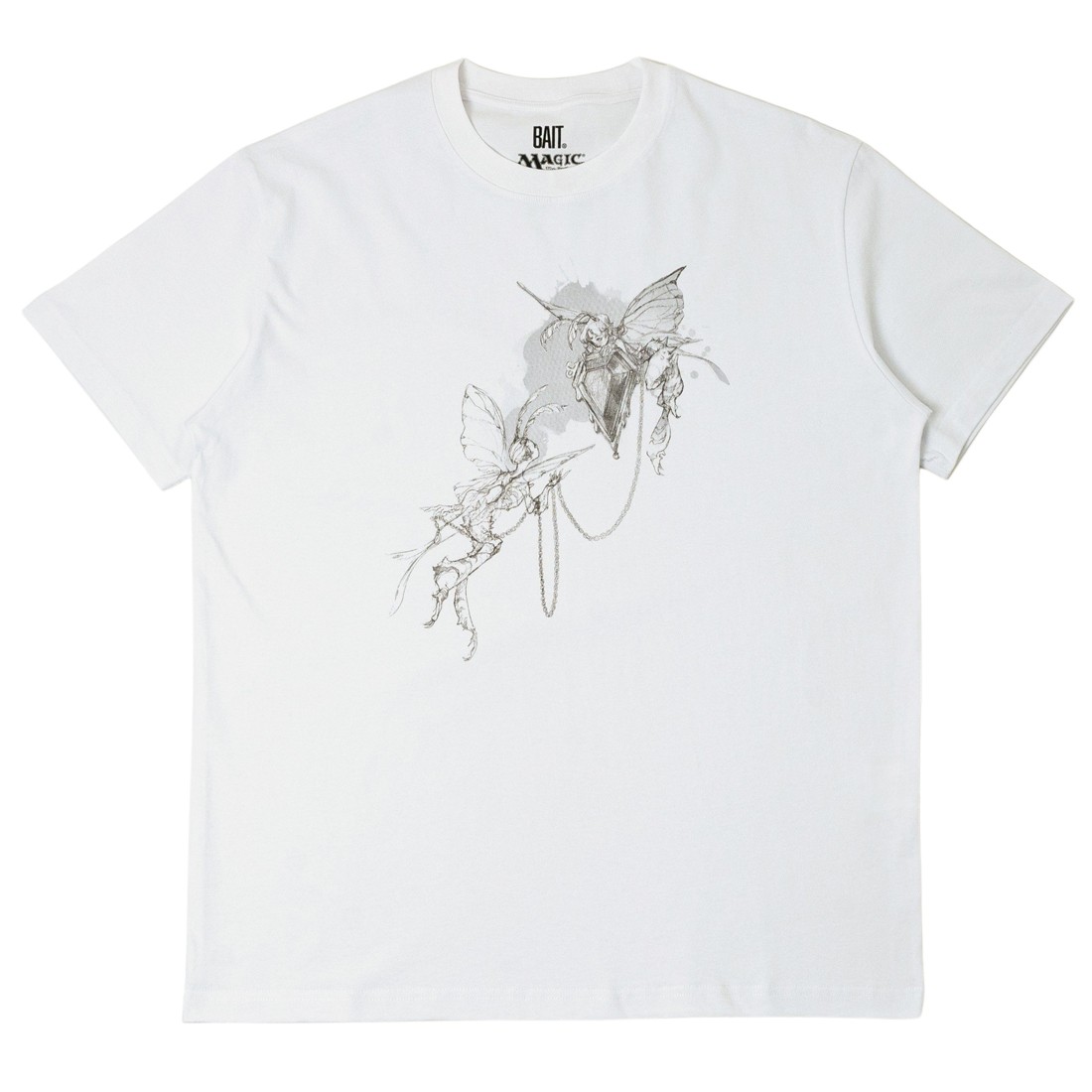 BAIT x Evyn Fong x Magic The Gathering Men Mox Sapphire Tee Black And White (white)