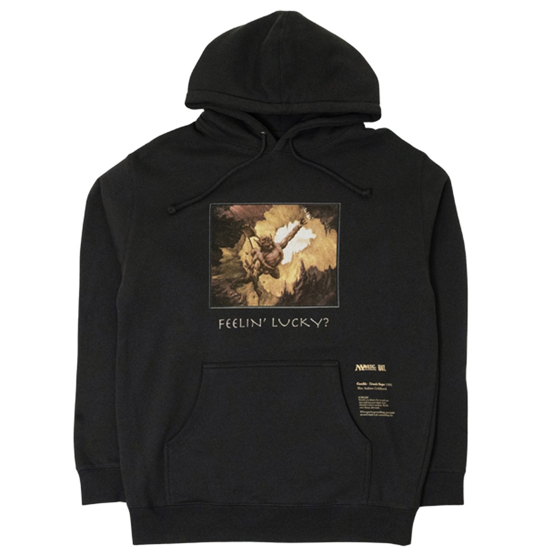 BAIT x Magic The Gathering Men Feeling Lucky Hoody (black)