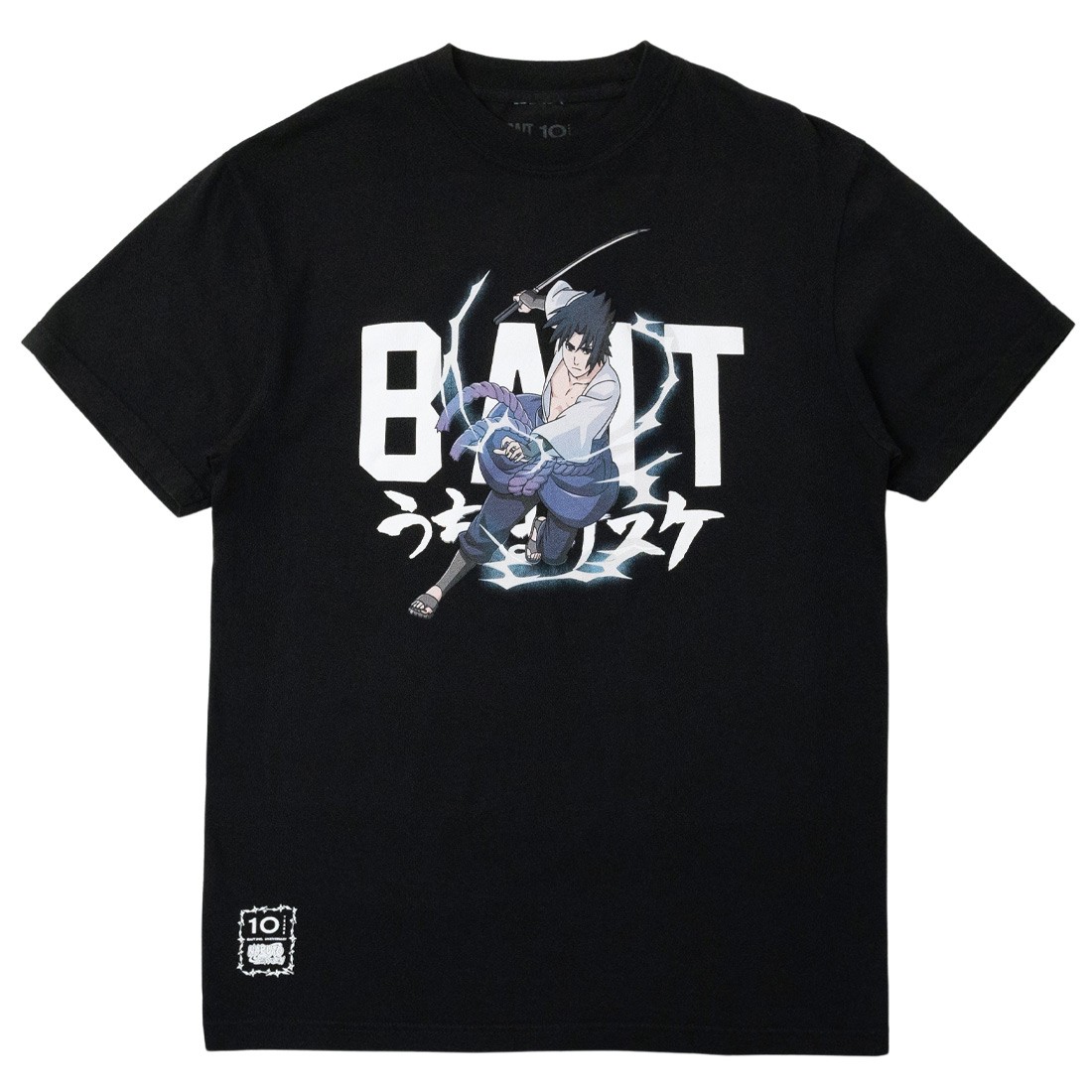 BAIT x Naruto Men Sasuke BAIT Logo Tee 2025 (black)