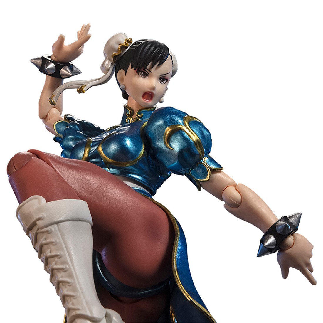 Bandai S.H.Figuarts Street Fighter Series Outfit 2 Chun Li Figure (blue)