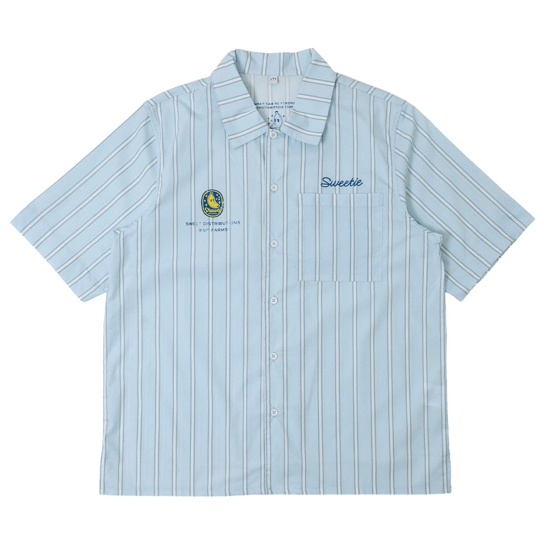 BAIT Men Shawty With Freckles Uniform Shirt (blue)
