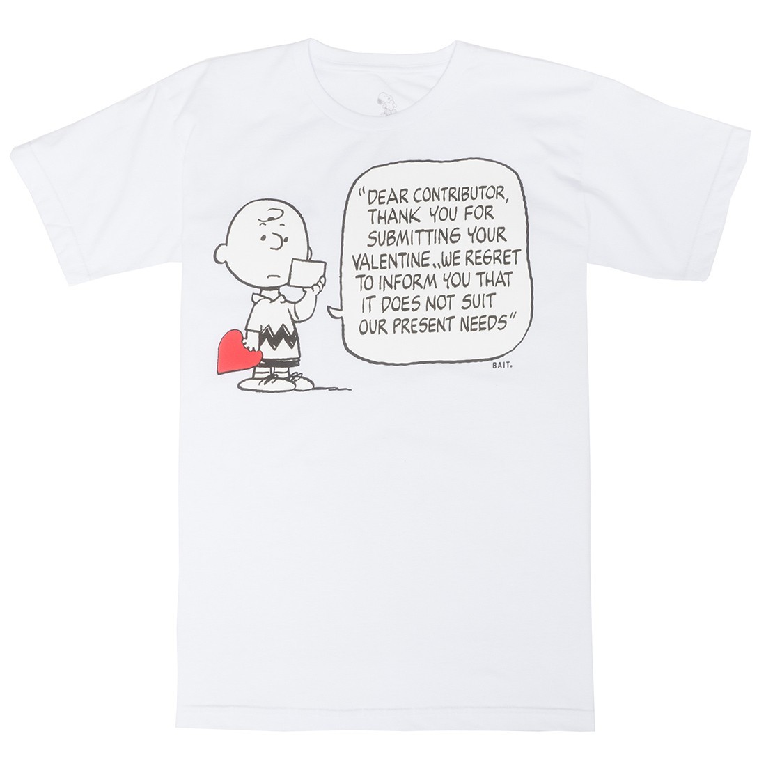 BAIT x Snoopy Men Chuck Valentine Tee (white)