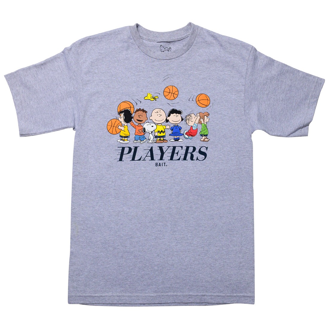 BAIT x Snoopy Men Players Tee (gray / ash)
