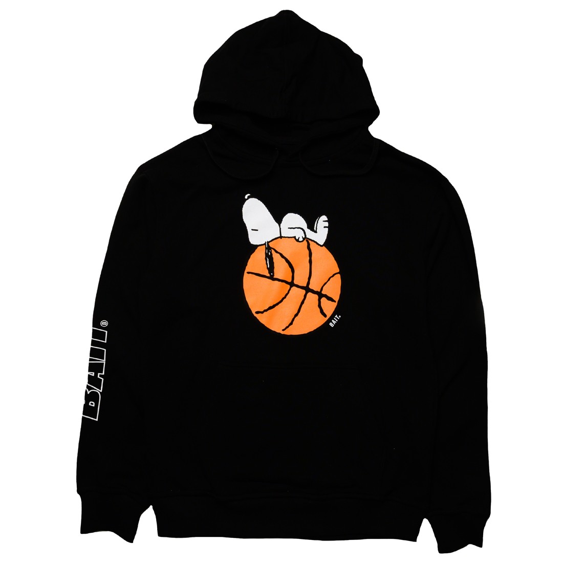 BAIT x Snoopy Men Snoopy Sleeper Baller Hoody (black)