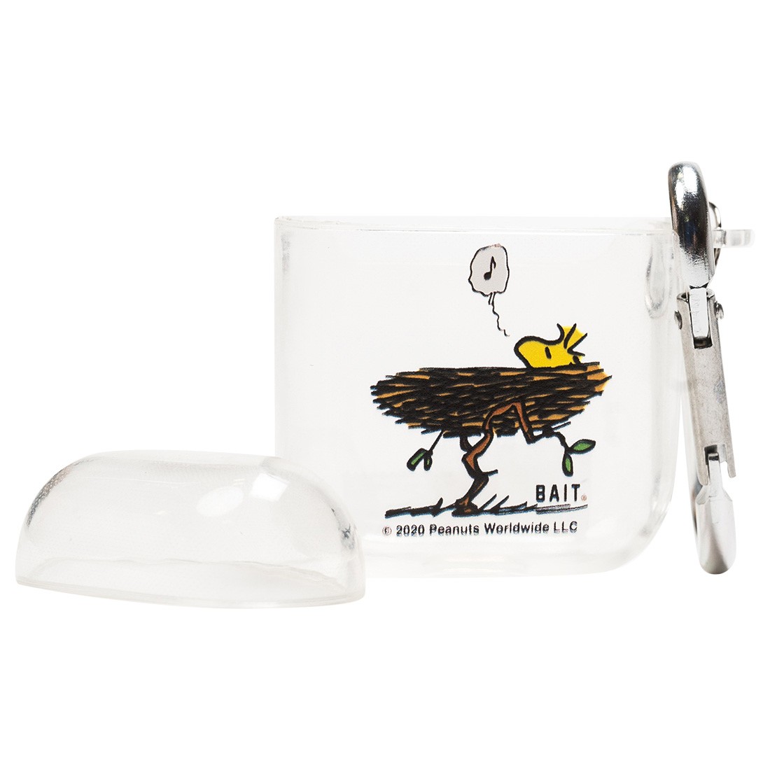 BAIT x Snoopy Woodstock Airpod Case (white / clear)