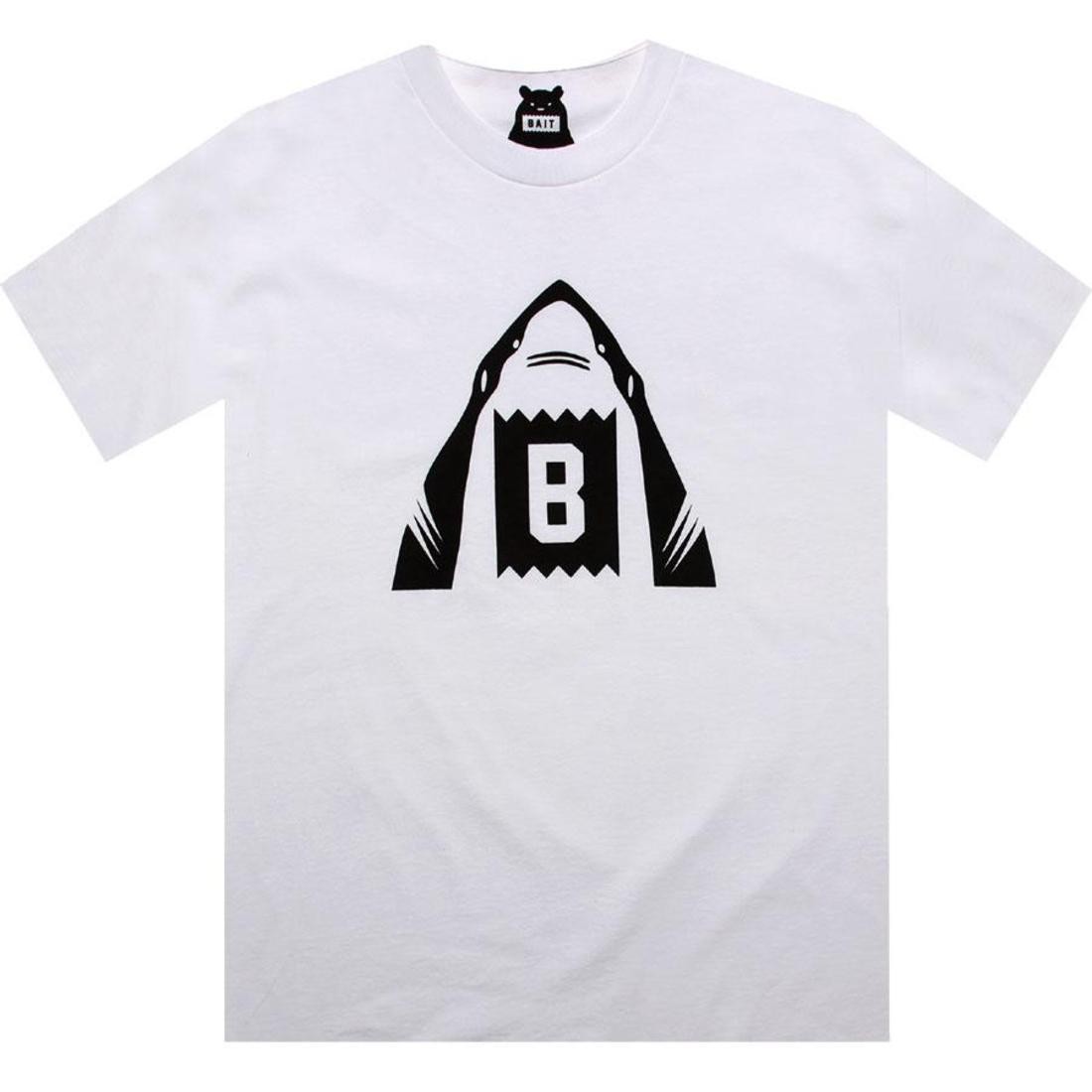 BAIT Shark Tee (white / black)
