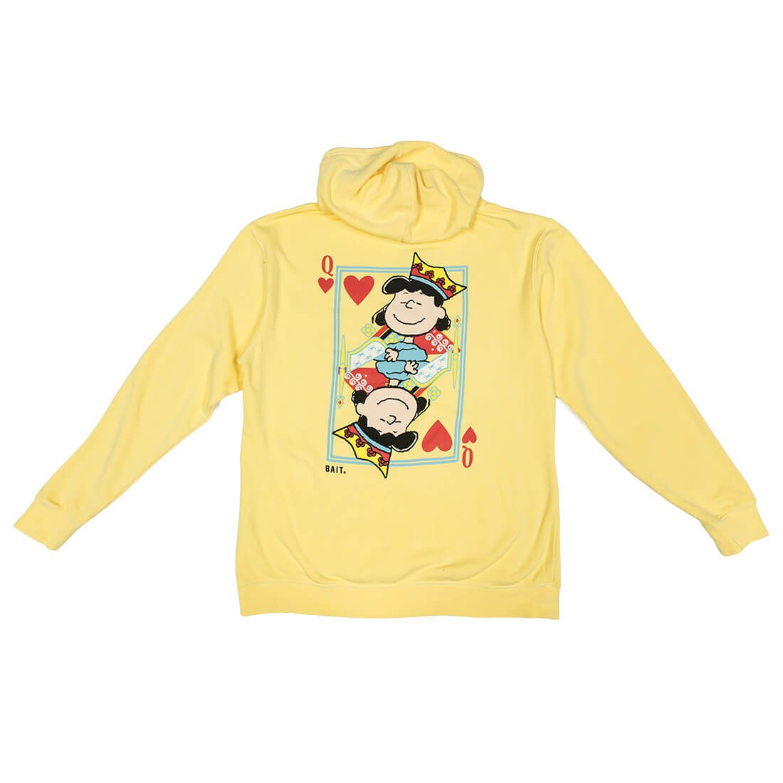 BAIT x Snoopy Women Queen Of Hearts Hoody (yellow)