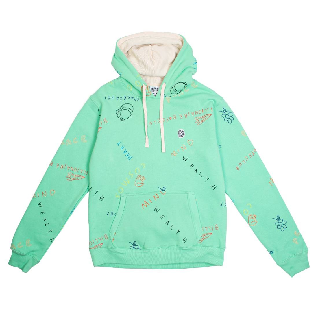 Billionaire Boys Club Men Scribble Hoody (green / spring bud)