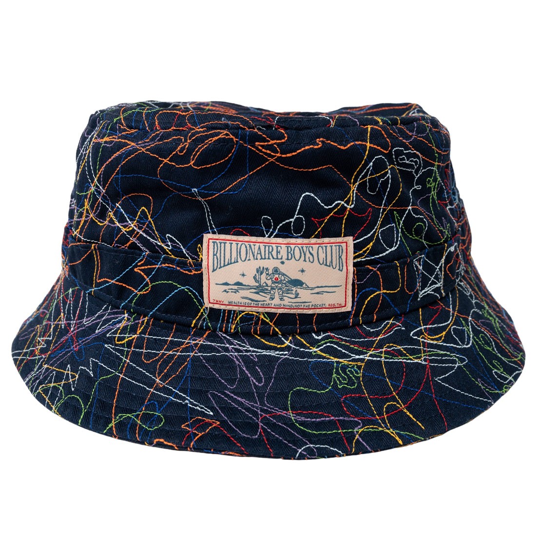 Billionaire Boys Club Wormhole Bucket Cap (navy)