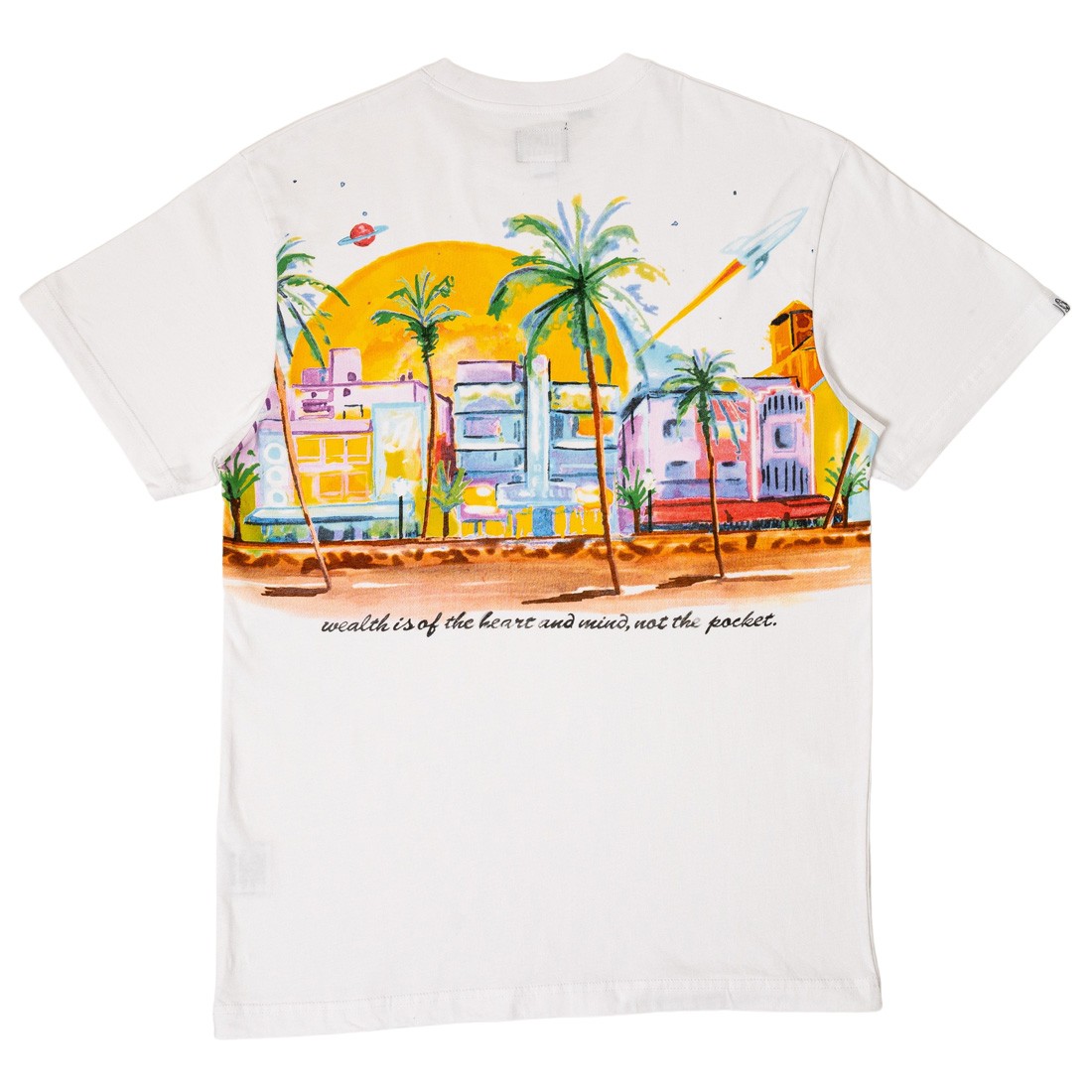 Billionaire Boys Club Men South Beach Knit Tee (white)