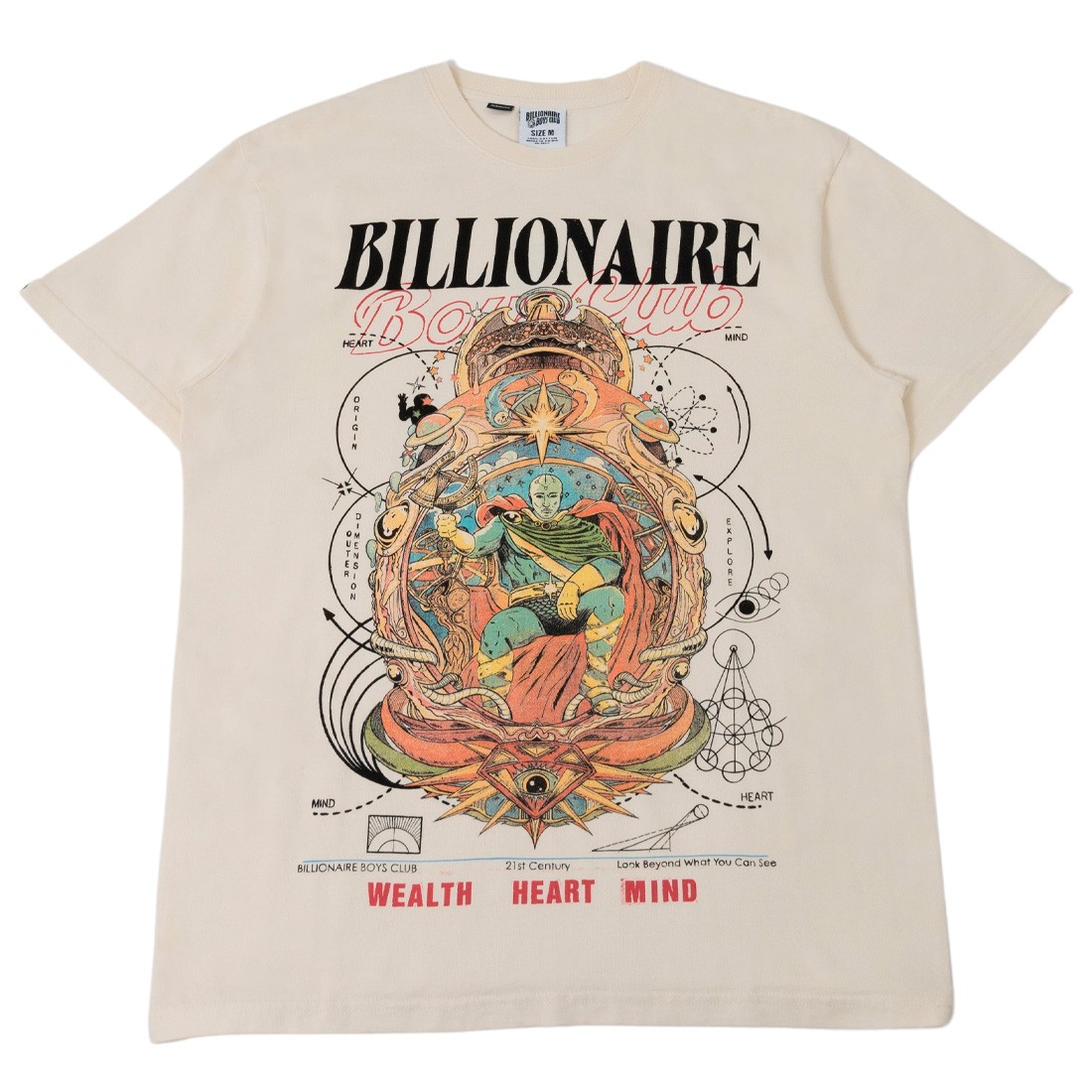 Billionaire Boys Club Men Galielo Tee Oversized Fit (white)