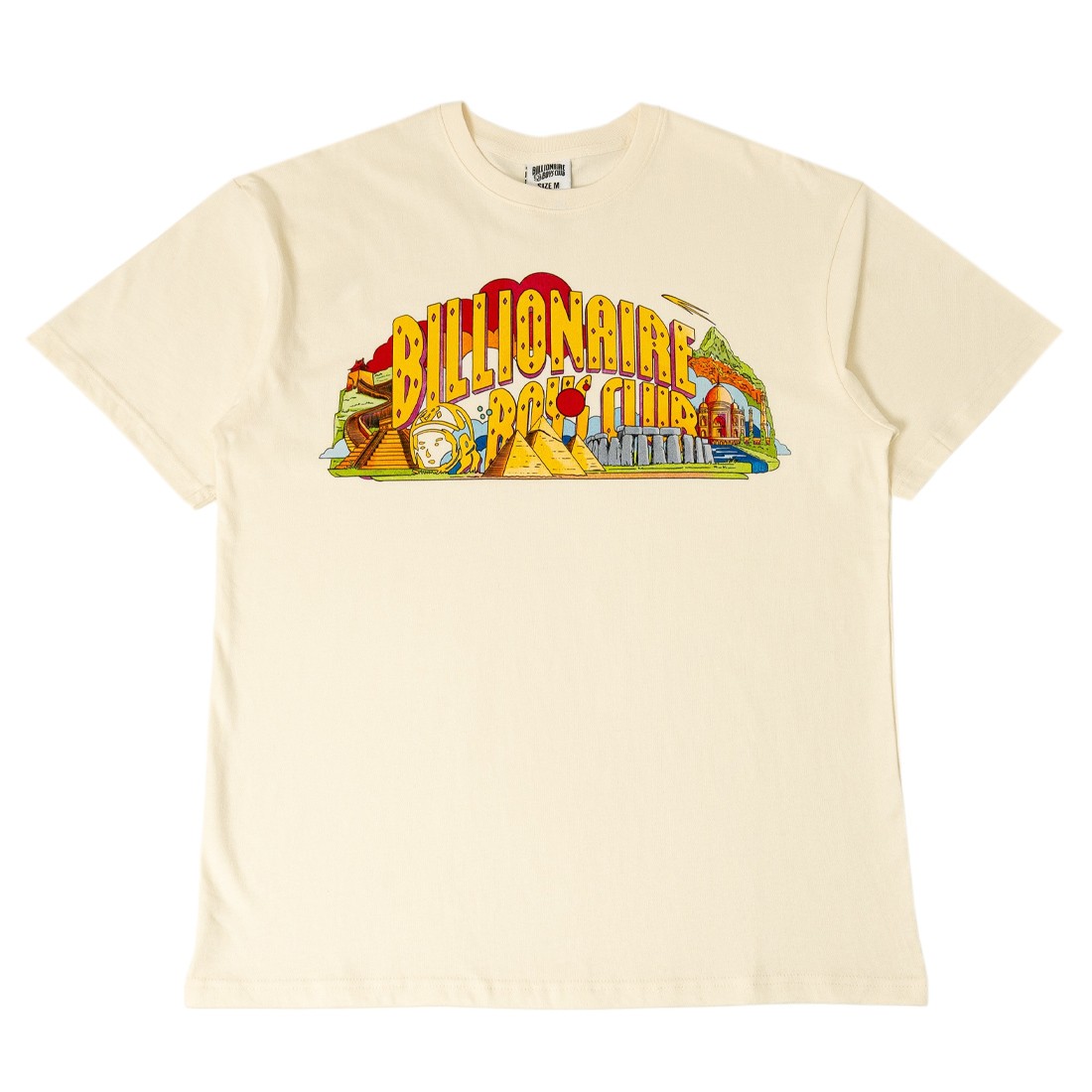 Billionaire Boys Club Men Arch Wonder Tee (white / gardenia)