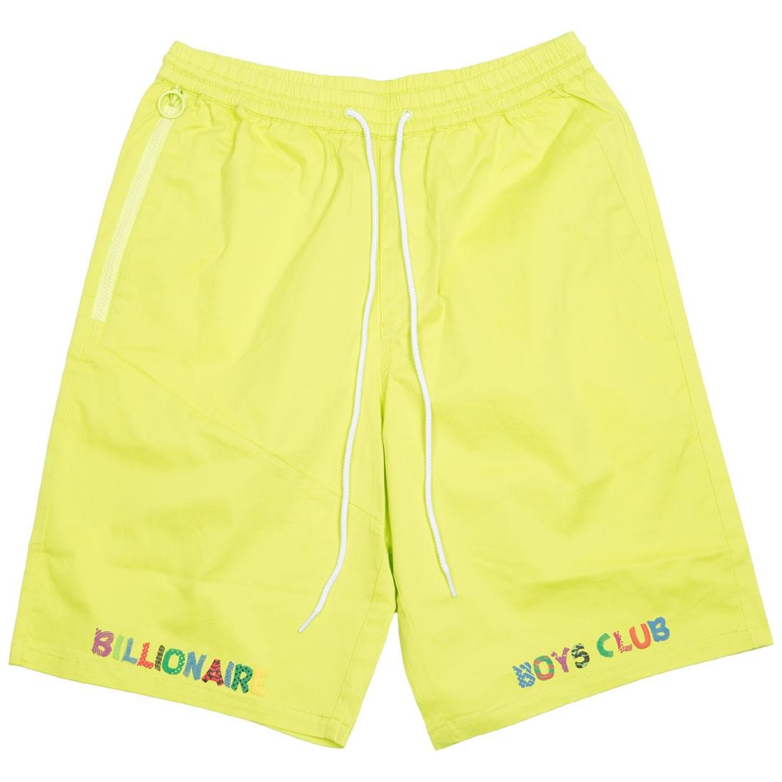 Billionaire Boys Club Men Smiles Shorts (yellow / lime)