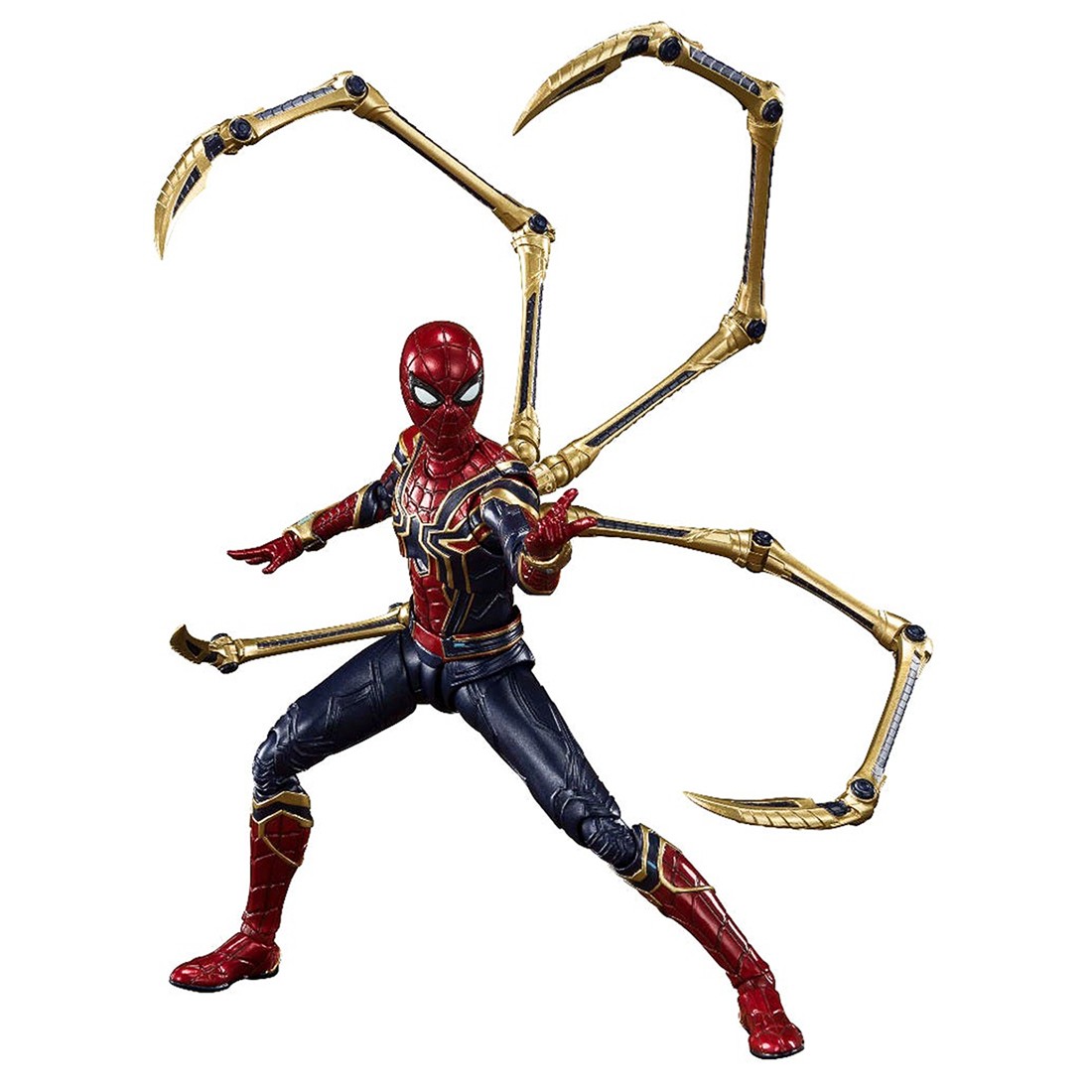 Bandai S.H.Figuarts Avengers Endgame Iron Spider Final Battle Edition Figure (red)