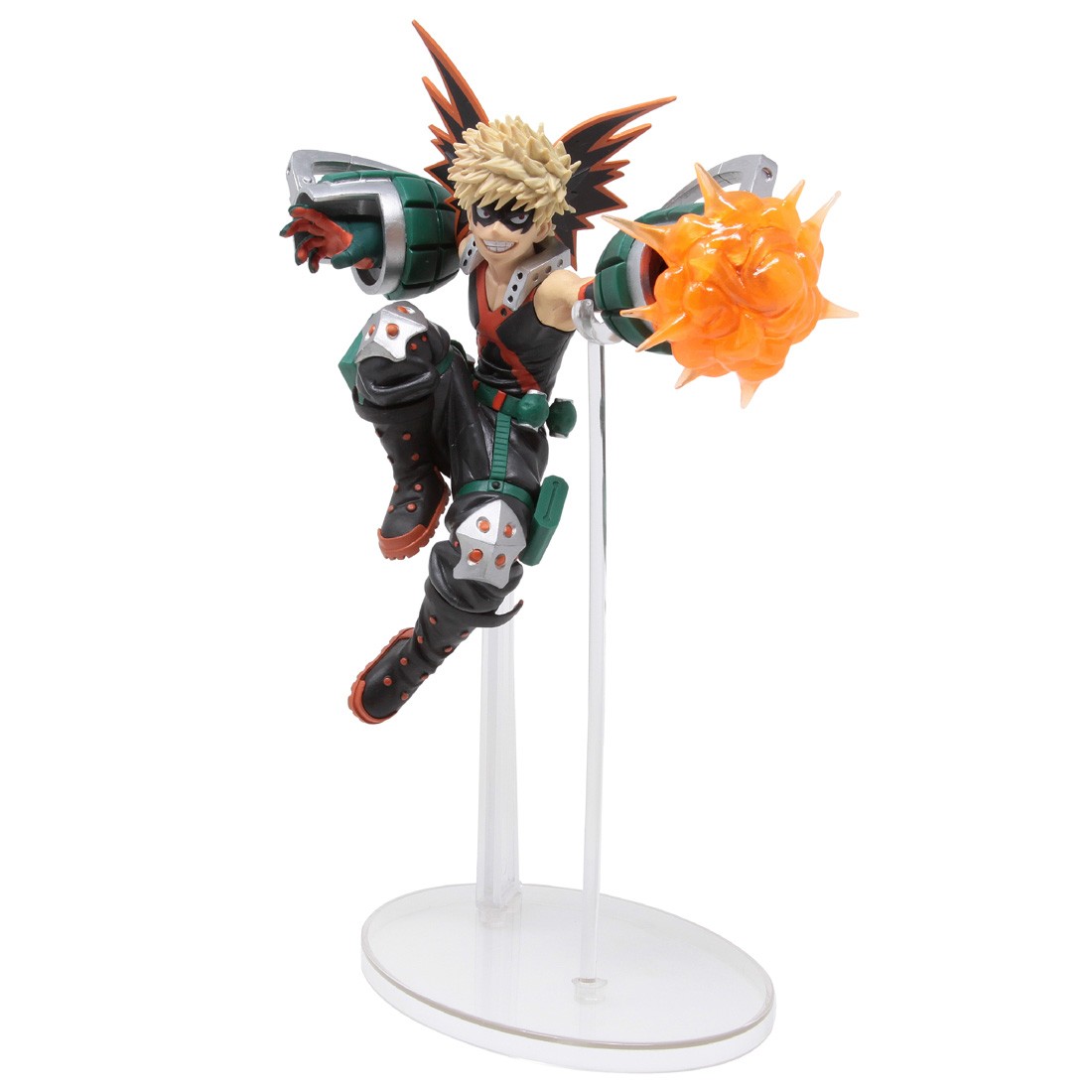 Bandai Ichiban Kuji My Hero Academia Next Generations! Feat. Smash Rising Katsuki Bakugo Figure (black)