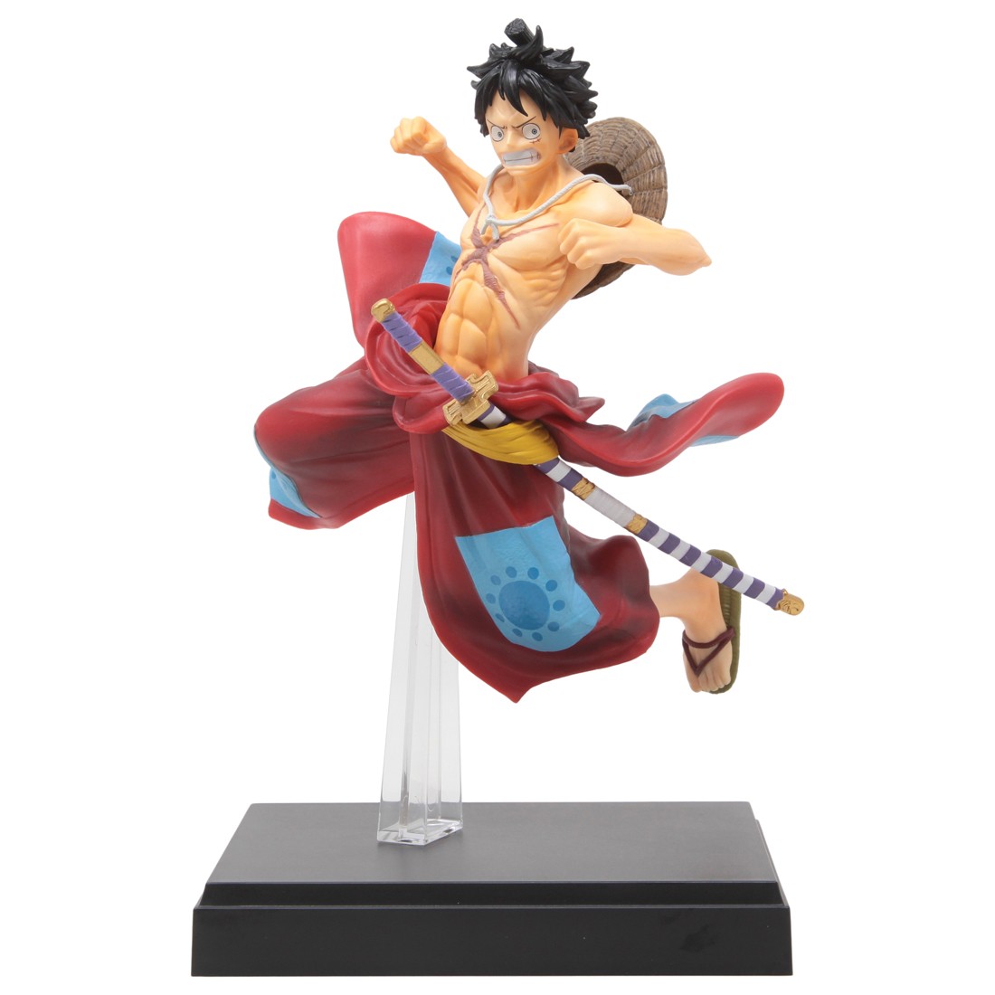 Bandai Ichiban Kuji One Piece Full Force Luffytaro Figure (red)