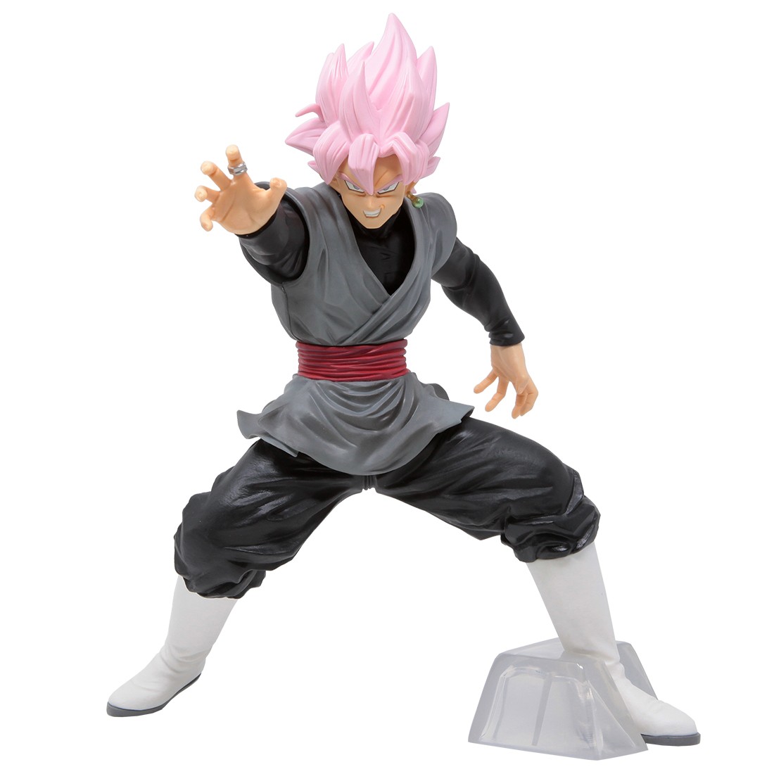 Boneco Action Figure Goku Black Super Rosê Saiyajin Dragon Ball