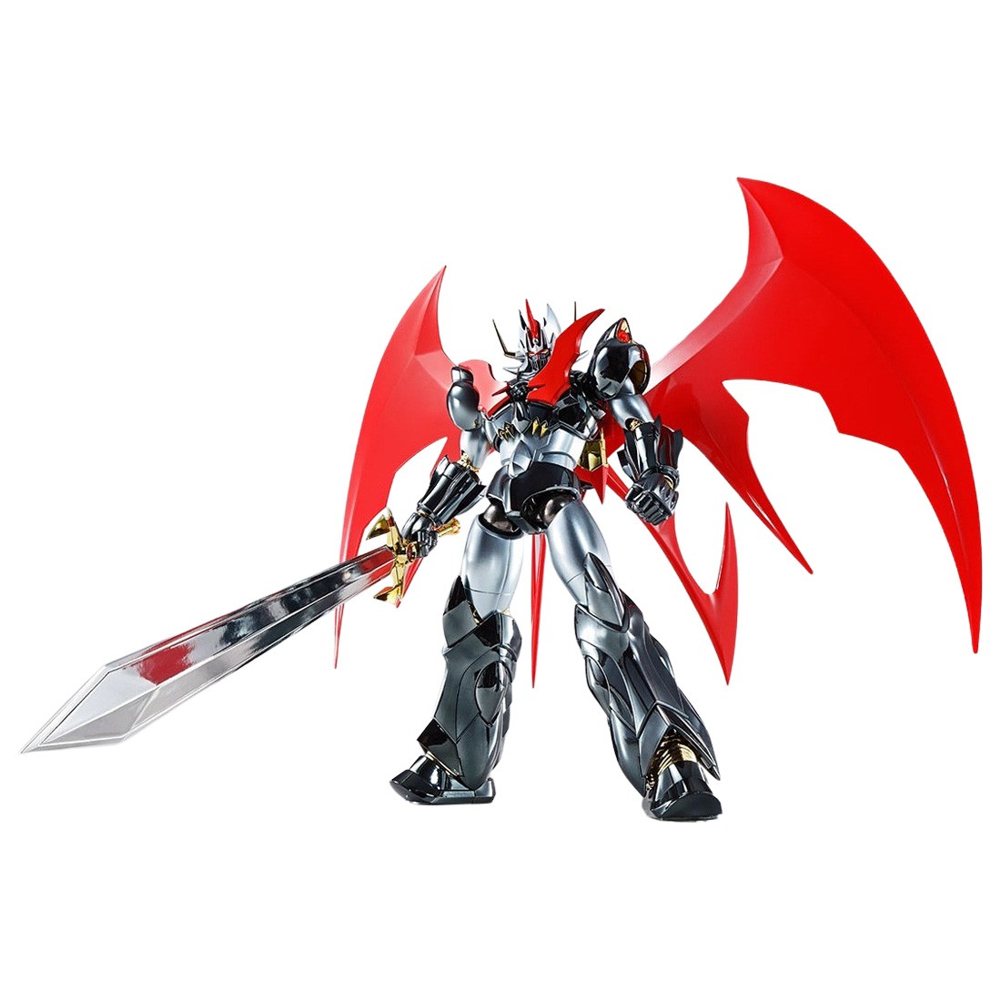 Bandai Soul Of Chogokin Mazinkaiser GX-75SP Mazinkaiser 20th Anniversary Ver. Figure (red)