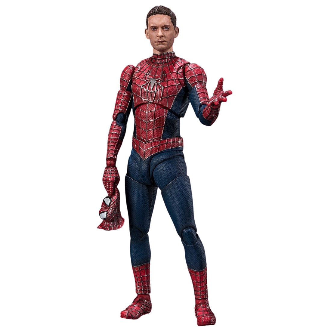 Bandai S.H.Figuarts Spider-Man No Way Home The Friendly Neighborhood Spider-Man Figure (red)