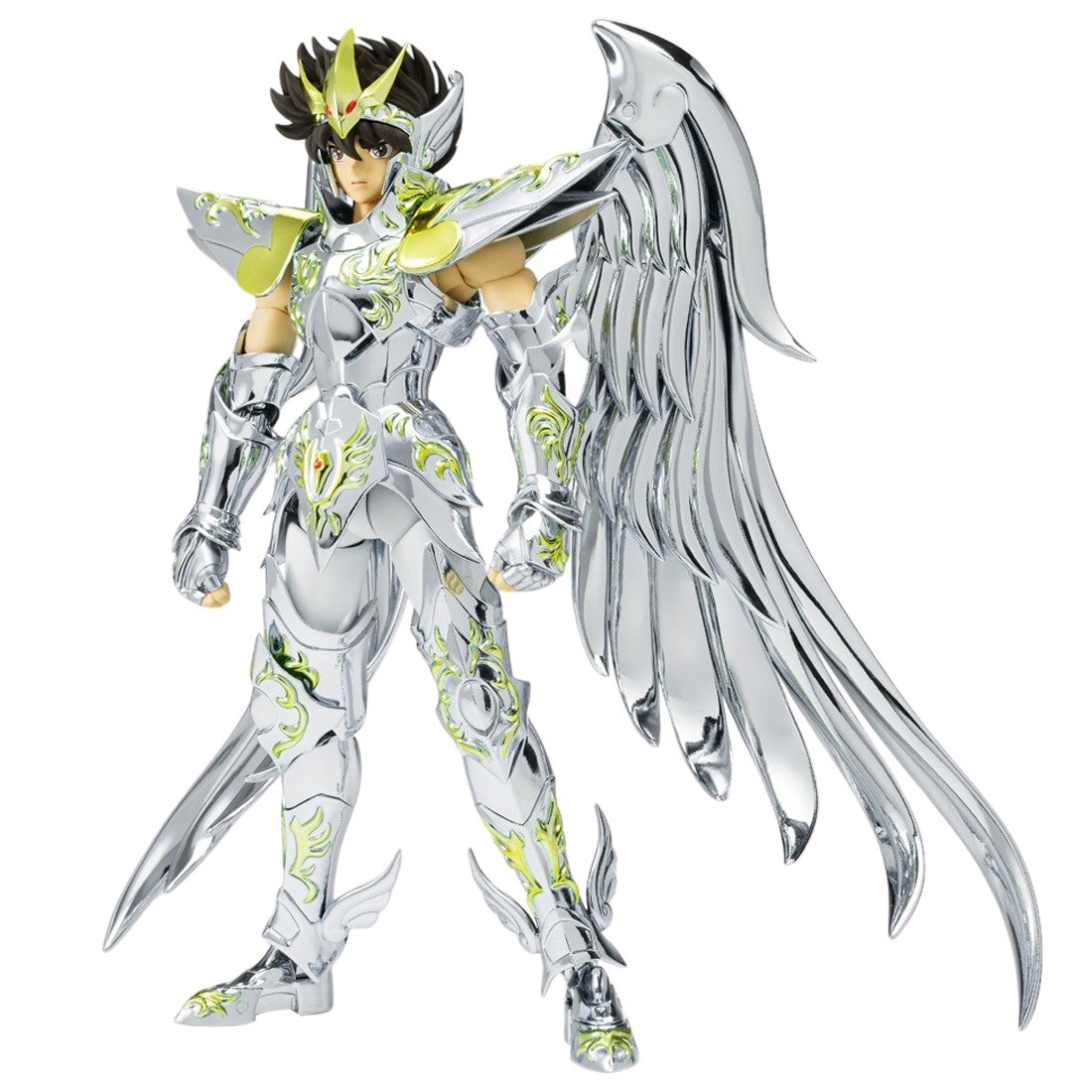 Bandai Saint Seiya Saint Cloth Myth EX Pegasus Seiya God Cloth Figure (silver)
