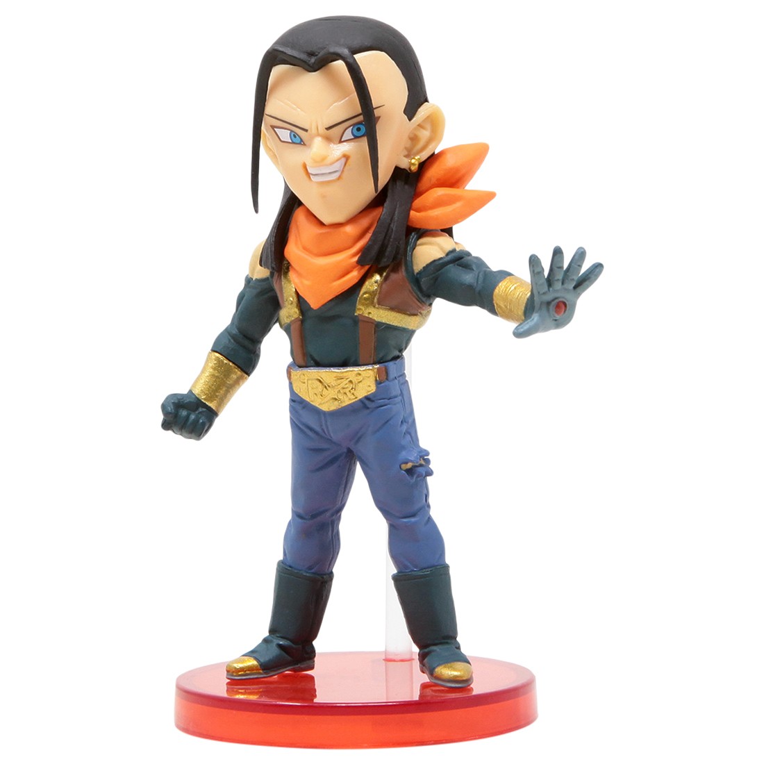 Banpresto Dragon Ball GT World Collectable Figure Vol 1 - 006 Super 17 Figure (blue)