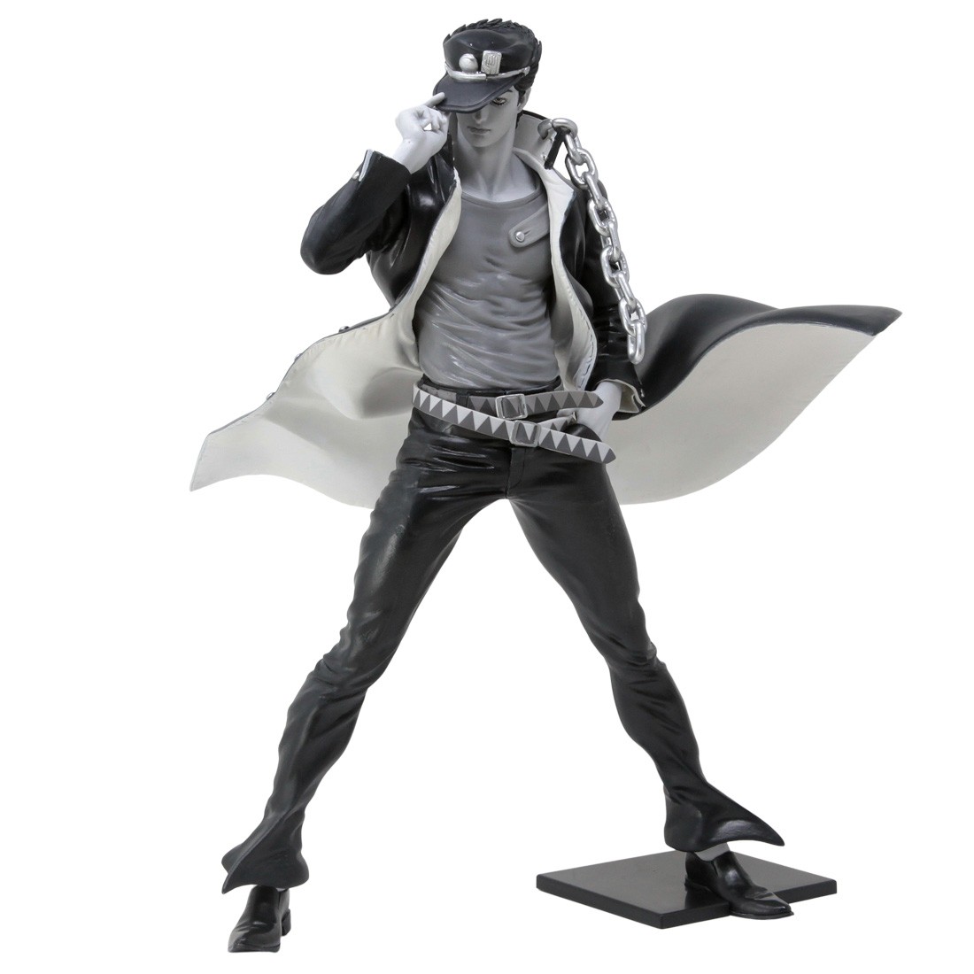 Banpresto JoJo's Bizarre Adventure Stardust Crusaders Super Master Stars Piece Jotaro Kujo The Tones Figure (gray)