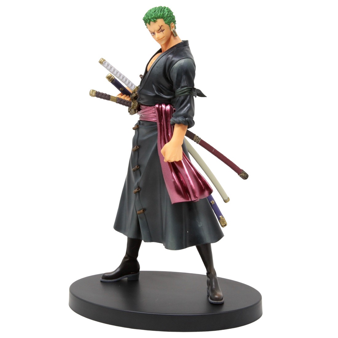 Banpresto DXF One Piece The Grandline Series Wano Kuni Vol. 1 Roronoa Zoro  Figure (black)