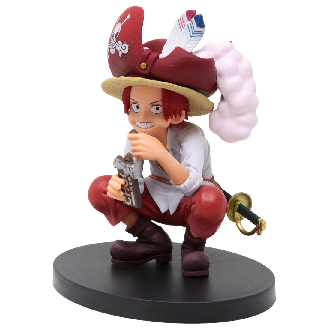 Banpresto DXF One Piece The Grandline Children Wano Kuni Special Ver. Shanks Figure (red)