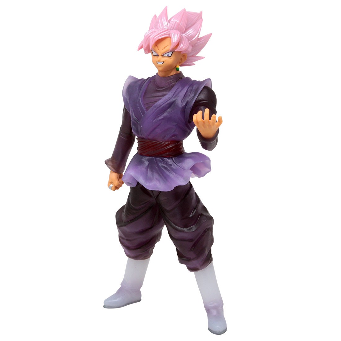 Banpresto Dragon Ball Super Clearise Super Saiyan Rose Goku Black Figure (pink)