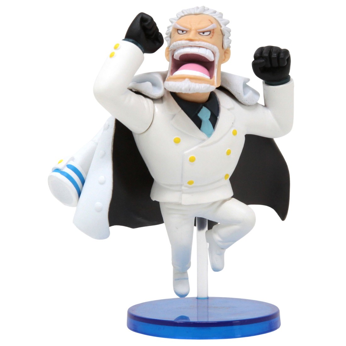Banpresto One Piece World Collectable Figure The Great Pirates 100 Landscapes Vol. 10 - 57 Monkey D. Garp (white)
