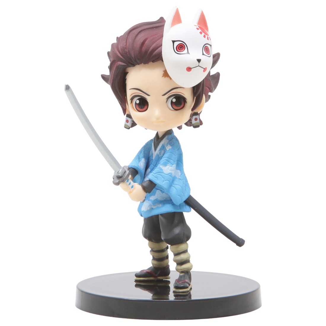 Banpresto Q Posket Petit Kimetsu no Yaiba Vol.1 Tanjiro Kamado Figure (blue)