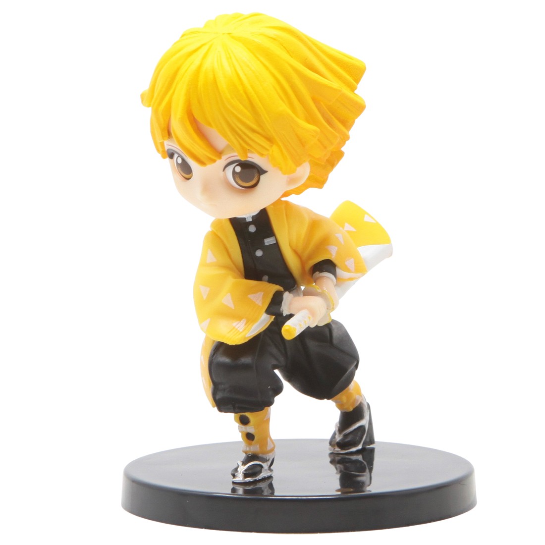 Banpresto Q Posket Petit Kimetsu no Yaiba Vol.1 Zenitsu Agatsuma Figure (orange)