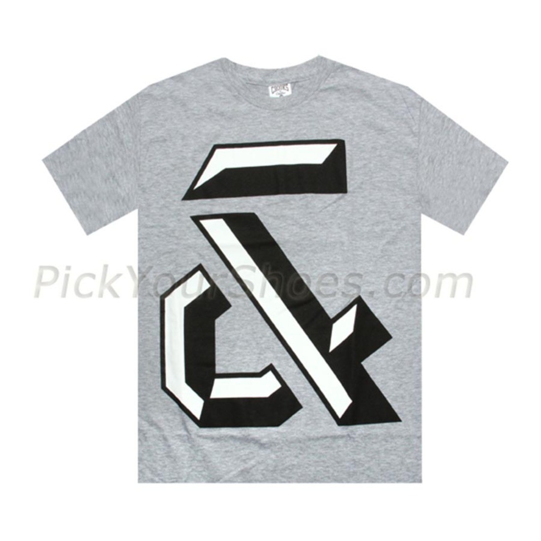 Crooks and Castles Ampersand Tee (heather grey)