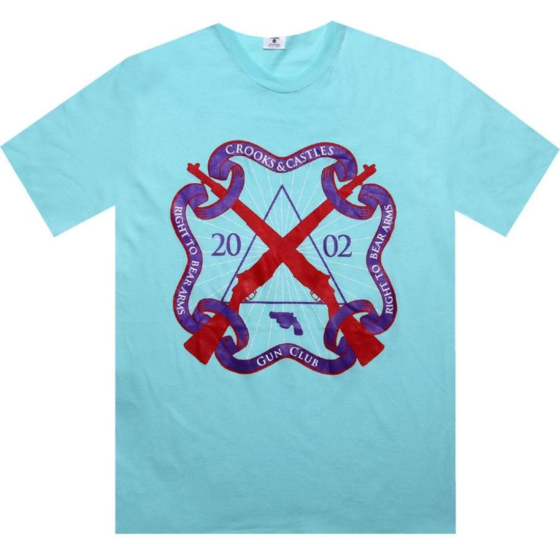 Crooks and Castles Gun Club Tee (mint)