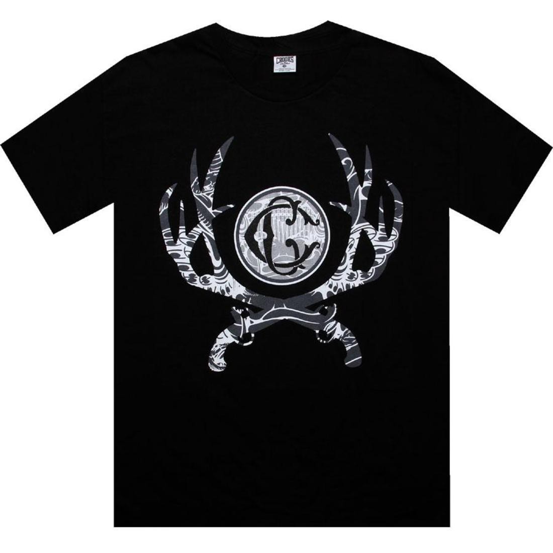 Crooks and Castles Crossing Guns Tee (black)