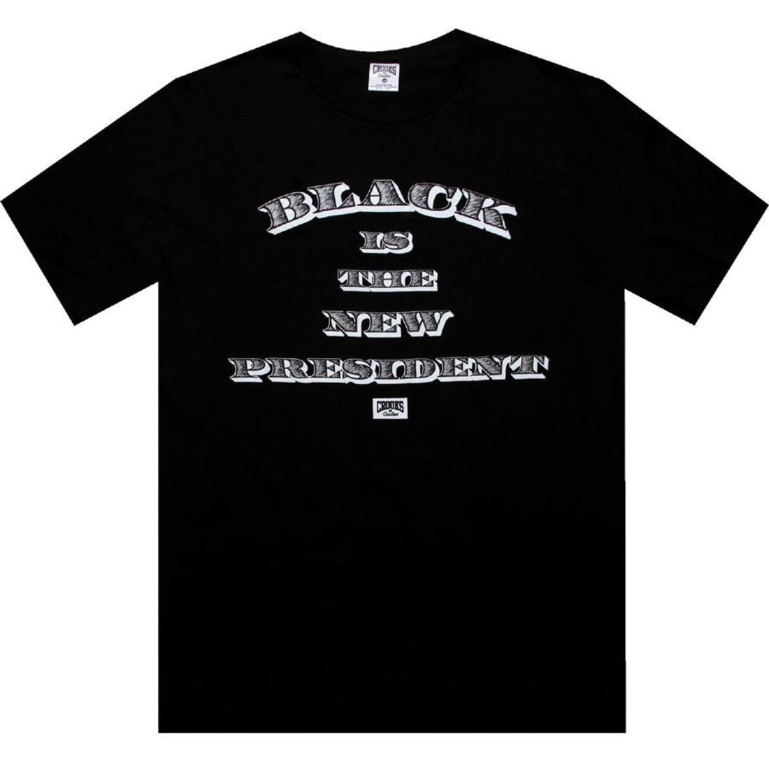 Crooks and Castles New President Tee (black)