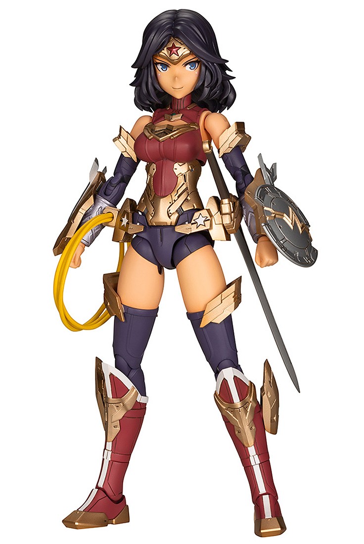 Kotobukiya DC Comics Wonder Woman Humikane Shimada Ver. Plastic Model Kit (red)