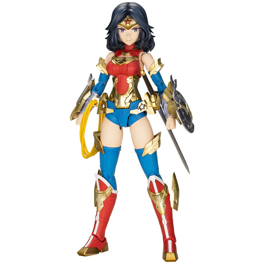 Kotobukiya DC Comics Wonder Woman Humikane Shimada Another Color Ver. Plastic Model Kit (blue)