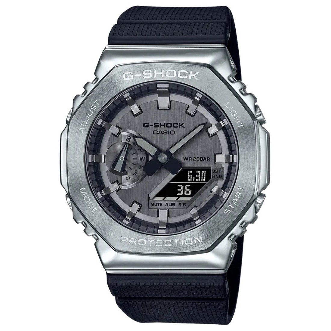G-Shock Watches GM2100-1A Watch (silver / black)