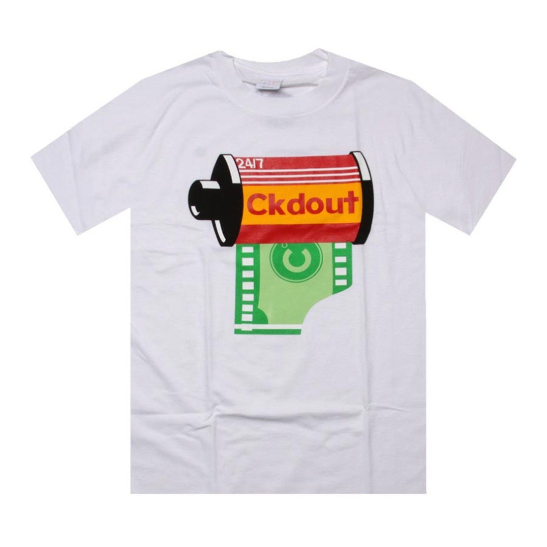 Caked Out Paparazzi Tee (white)