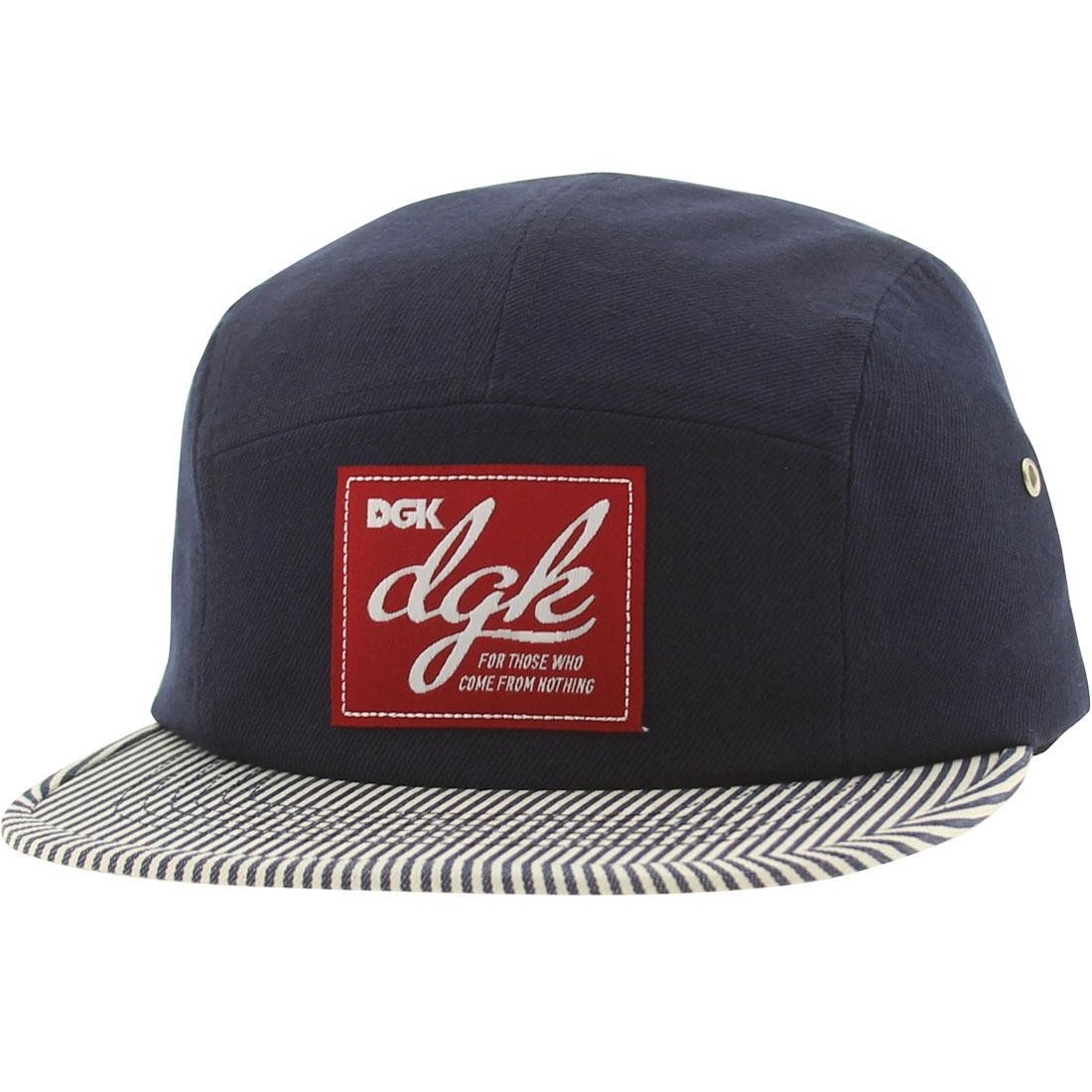 DGK Big League 5 Panel Adjustable Cap (navy)