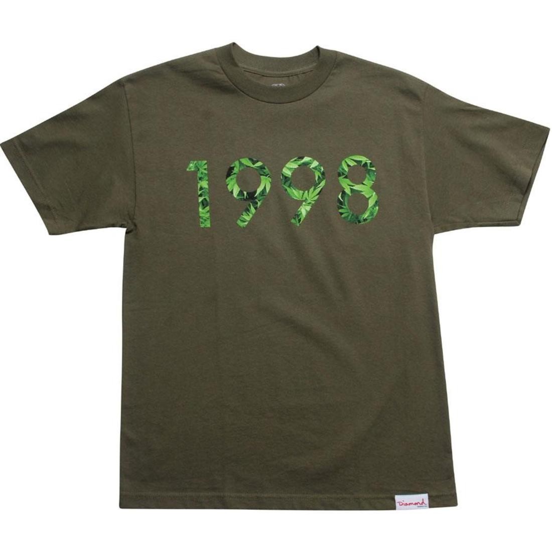 Diamond Supply Co 1998 Hemp Tee (army)