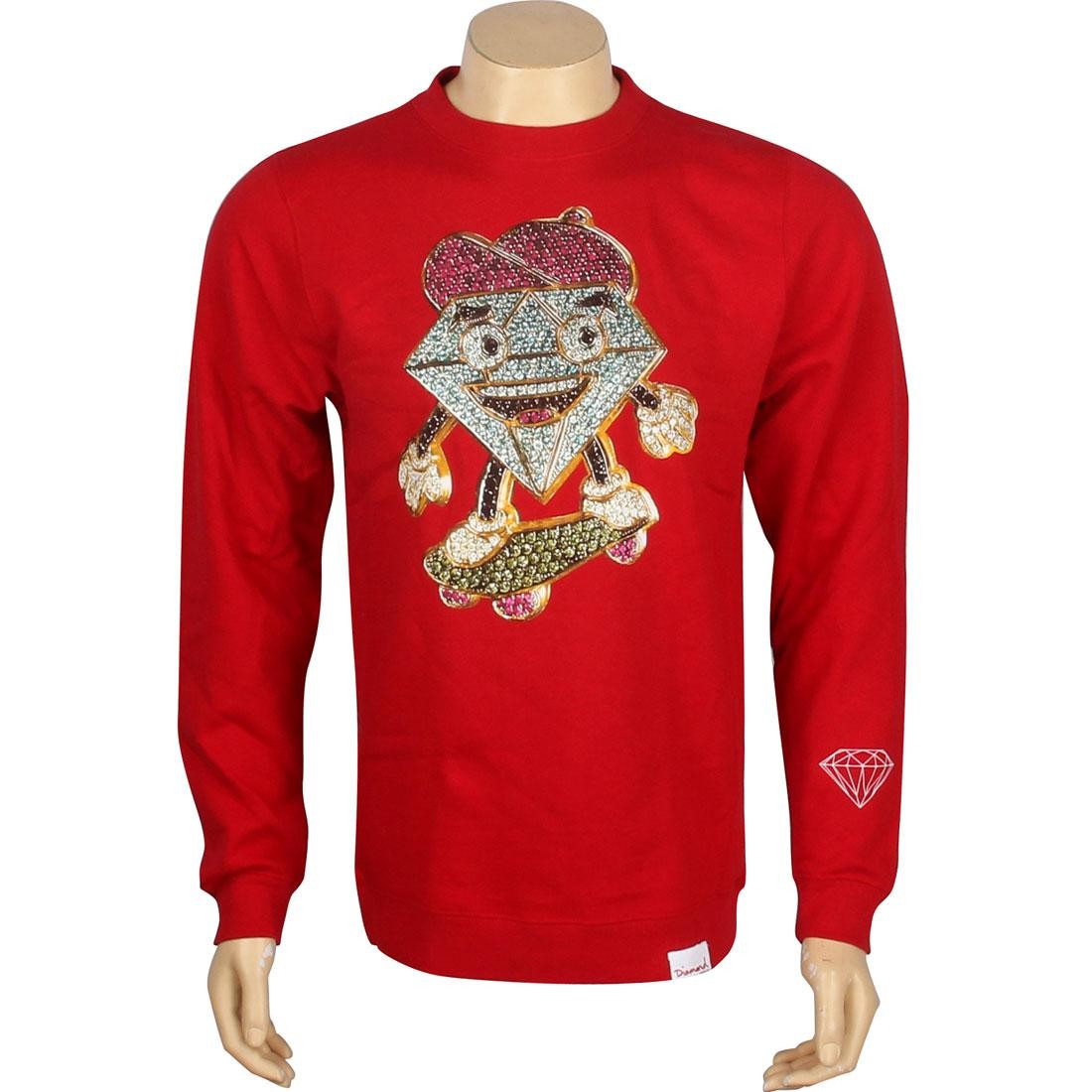 Red diamond supply crewneck sale