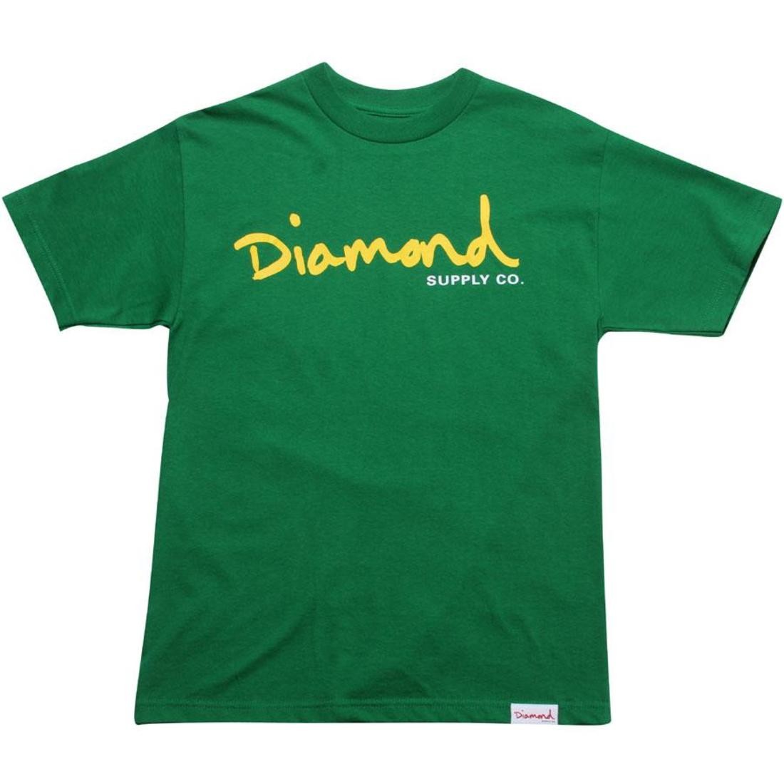Diamond Supply Co OG Script Tee (kelly)