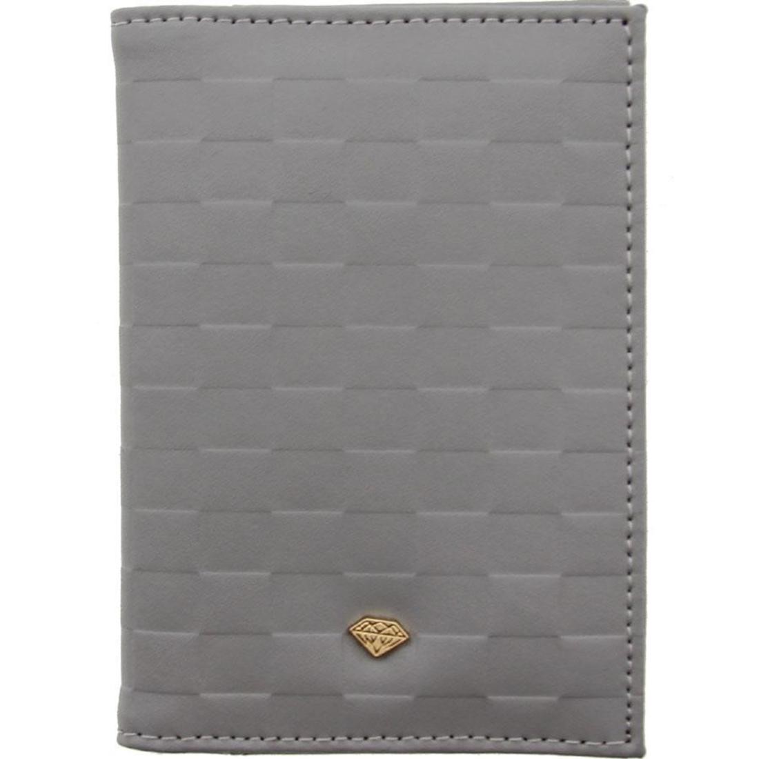 Diamond Supply Co Bi-Fold Wallet (grey / red / gold)