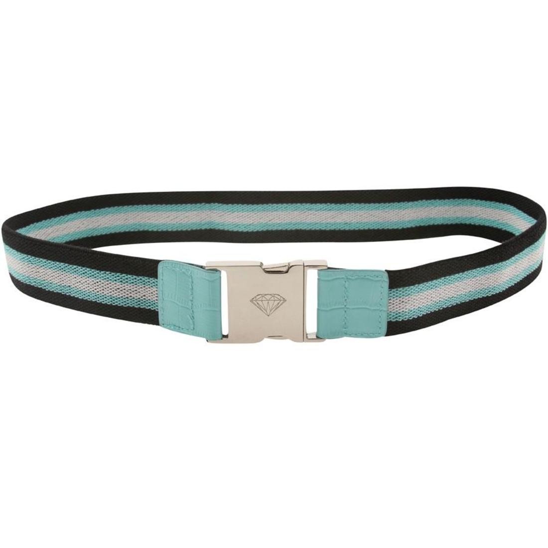 Diamond Supply Co Terry Belt (black / diamond blue)